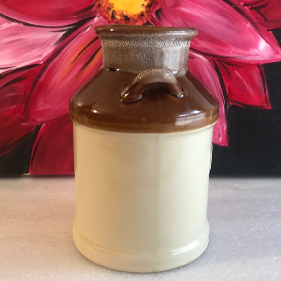 Vintage Farm house Milk  jar . Ceramic - Picture 2 of 16